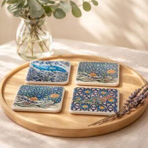 Modern çini desenli bohem ev dekoru