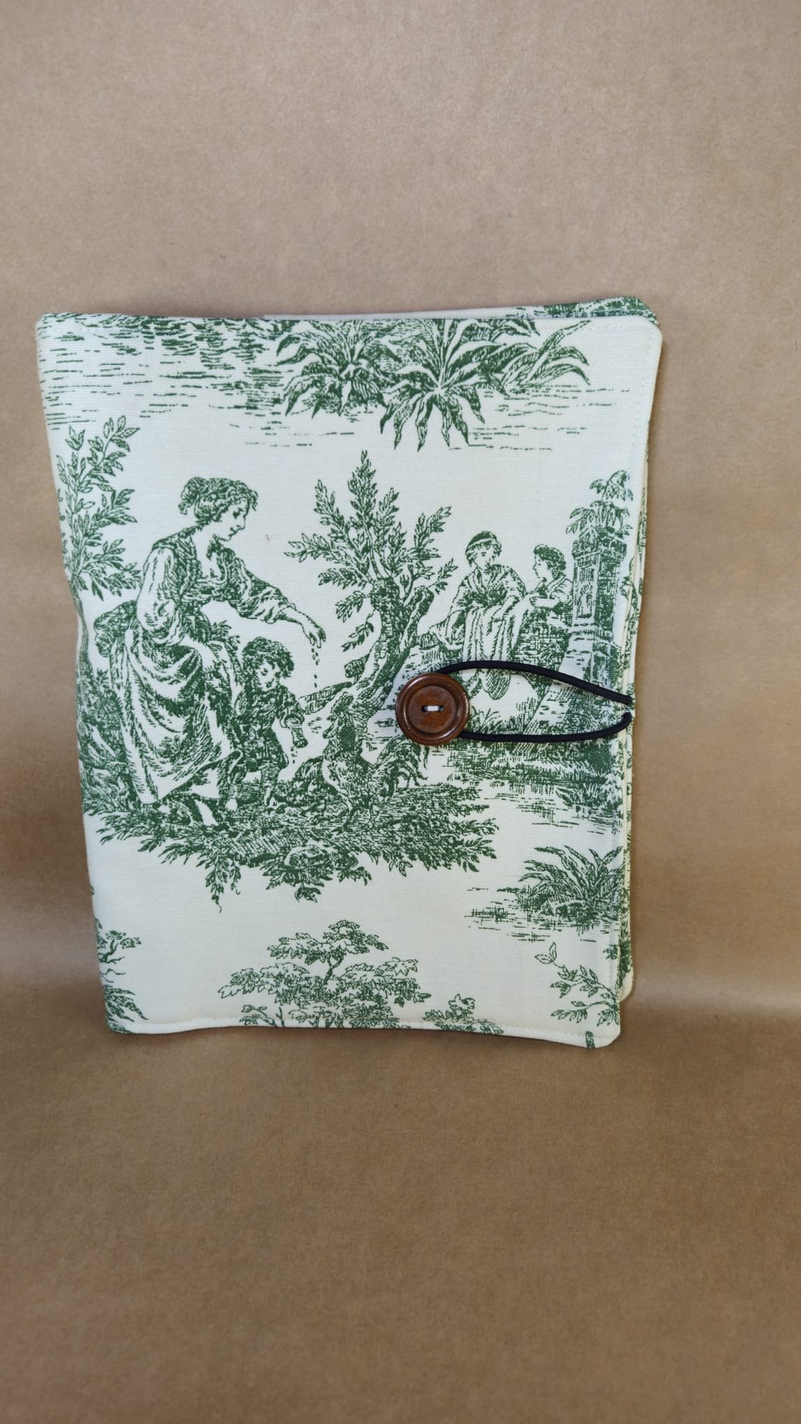 Büyük Kumaş Kitap Kılıfı 29x45 cm | Katlanır Kitap Koruyucu | Bez Book Sleeve | Roman ve Büyük Boy Kitaplar İçin