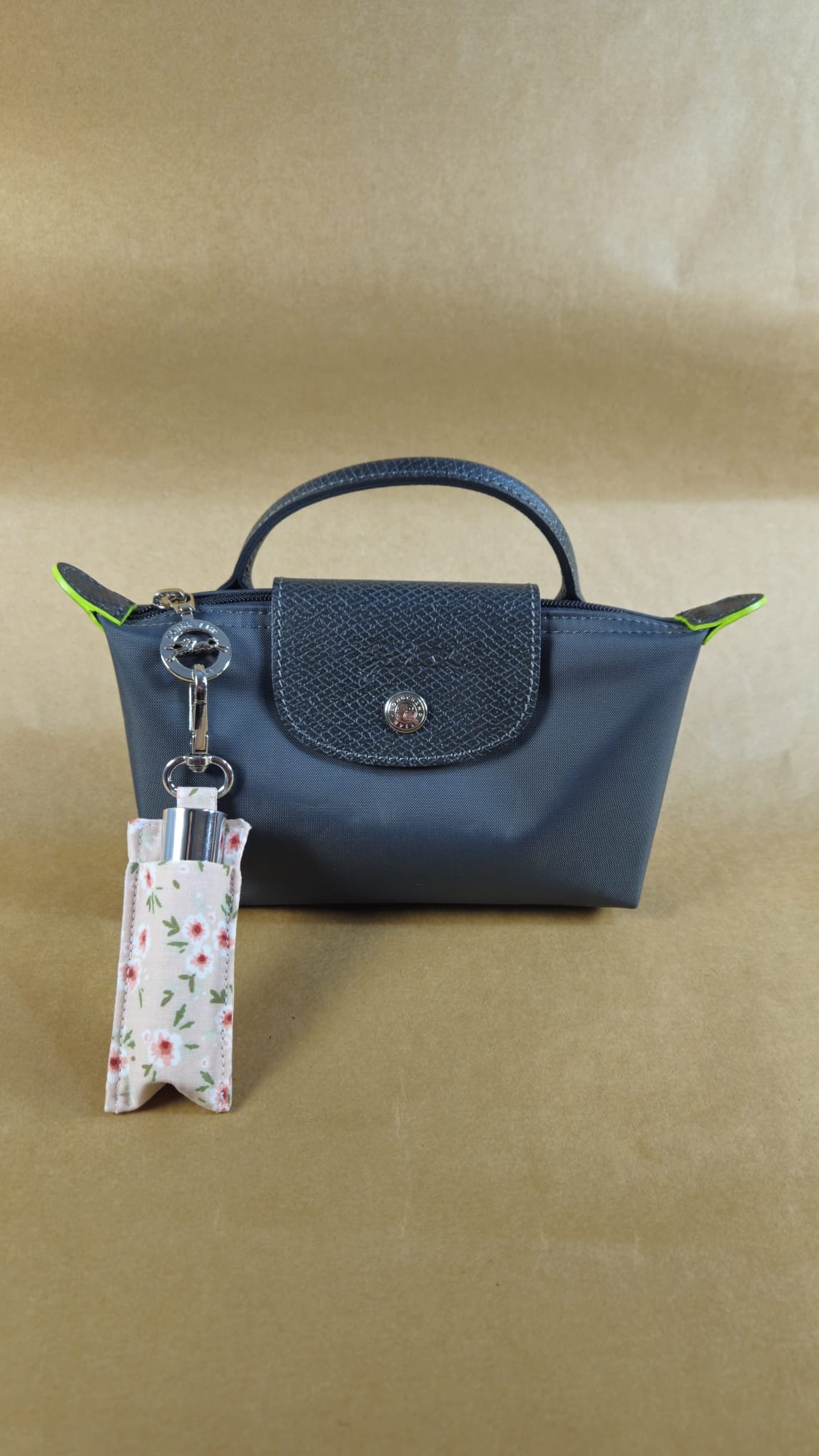 Kumaş Ruj Kılıfı 4,5x9 cm | Mini Ruj Çantası | Minimal Kozmetik Organizer | Çanta İçi Ruj Koruyucu - Görsel 5