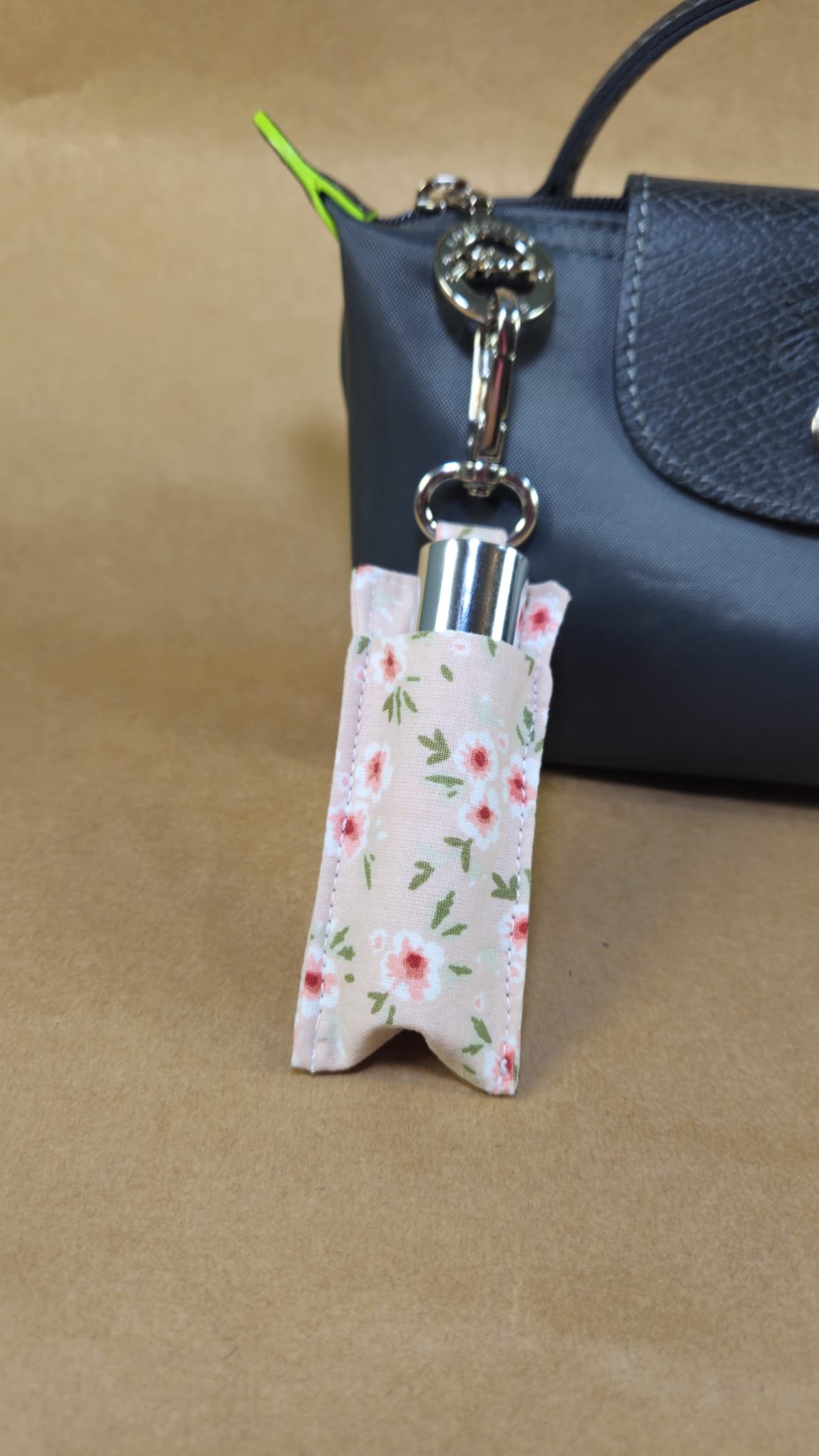 Kumaş Ruj Kılıfı 4,5x9 cm | Mini Ruj Çantası | Minimal Kozmetik Organizer | Çanta İçi Ruj Koruyucu - Görsel 4